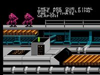 une photo d'Ã©cran de The Simpsons - Bart Vs The Space Mutants sur Nintendo Nes